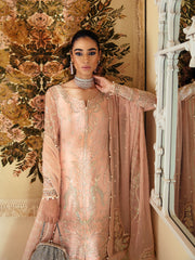 Gulaal Unstitched 3 Piece Emb Chiffon Vol-01 Suit-Rosalie GL-EC-23V1-03
