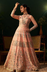 Mehar O Maah By Fabiha Fatima Unstitched 3 Piece Formals Collection'2025-Rose