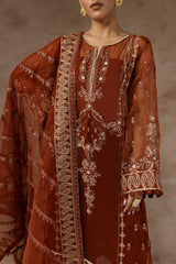 Eblouir By Imran Ramzan Unstitched 3 Piece Luxury Formals Collection'2025-Rouge Envoûtant