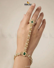 Roxane Flower Kundan Anja Bracelet
