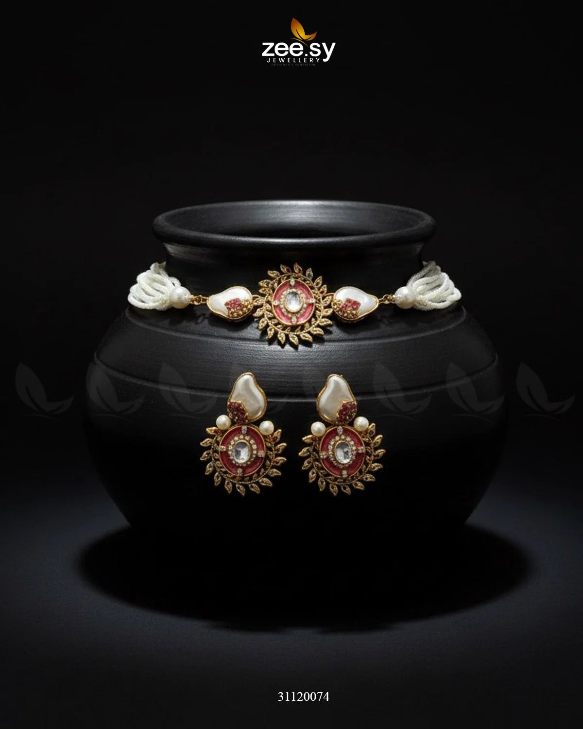 Royal Darbar Choker Set - Zeesy Jewellery