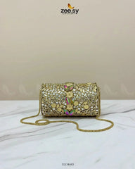 Royal Heritage Floral Clutch Bag