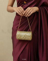 Royal Heritage Floral Clutch Bag