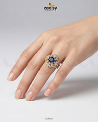Royal Stone Cluster Ring