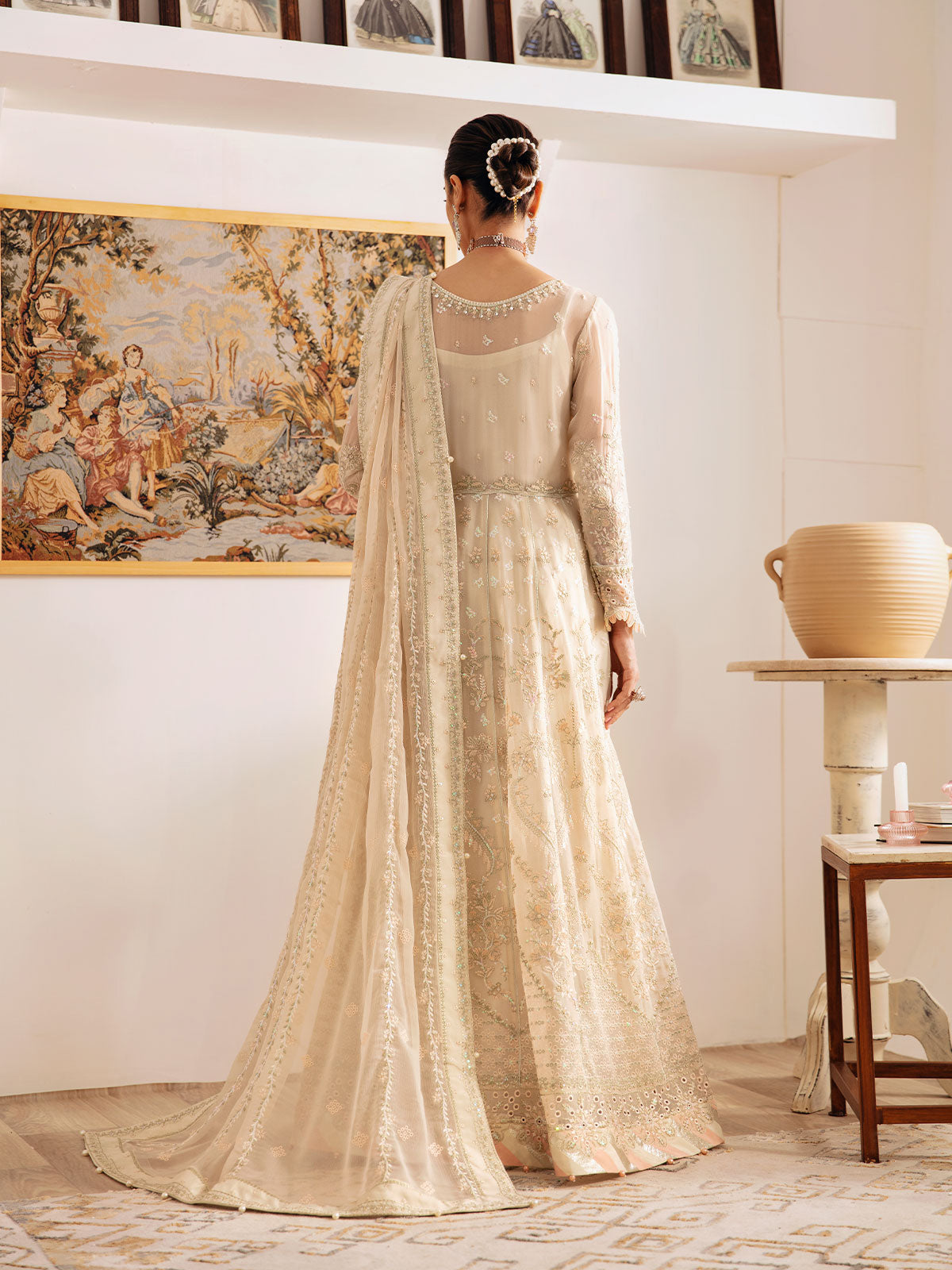 Gulaal Unstitched 3 Piece Emb Chiffon Vol-01 Collection'2023-Royale GL-EC-23V1-01