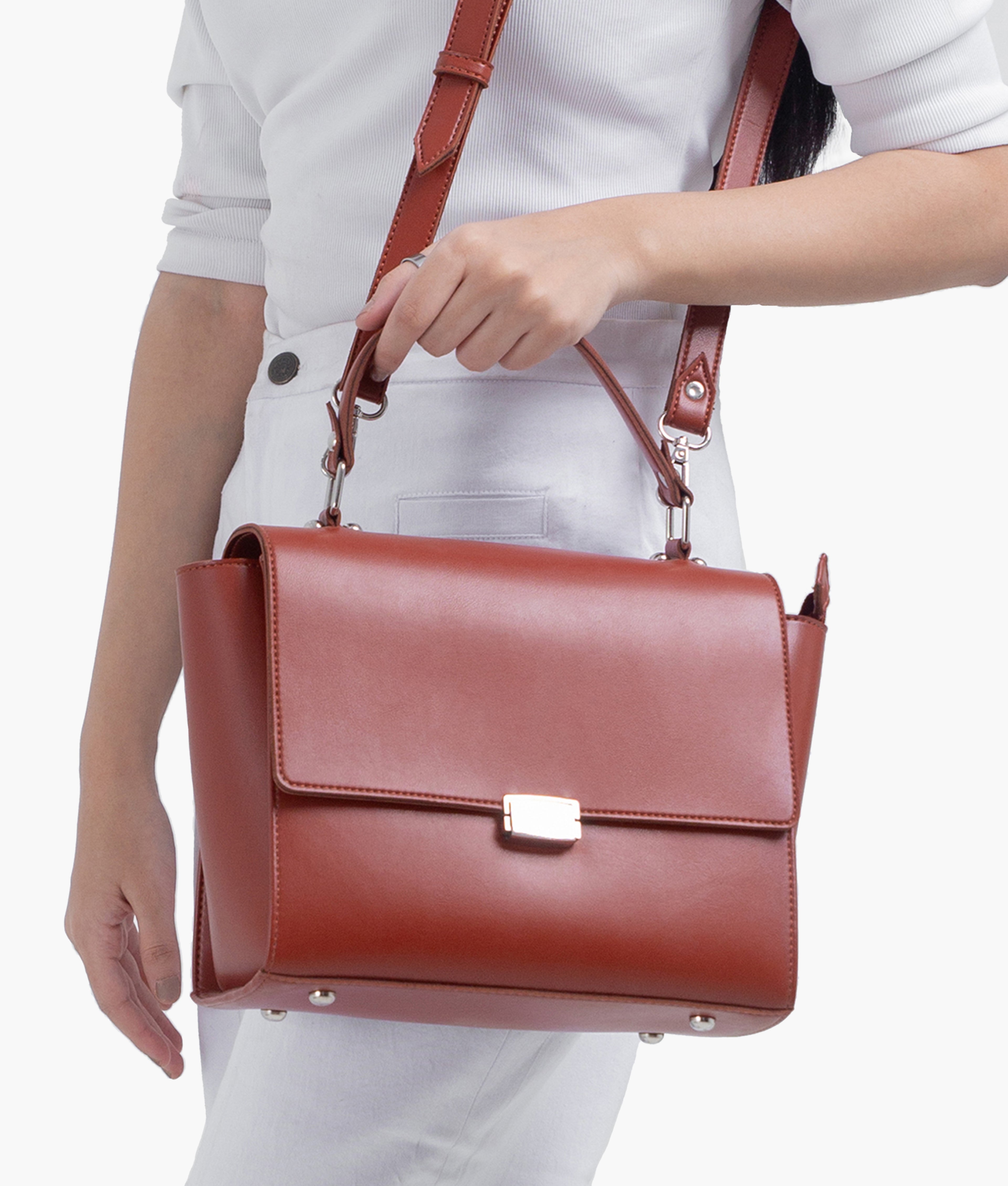 RTW Creation - Rust mini messenger bag