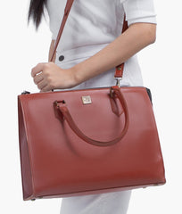 RTW Creation - Rust workplace handbag