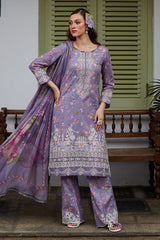 Saffira By Gulaal Unstitched 3 Piece Luxury Lawn Collection'2025-Miaa