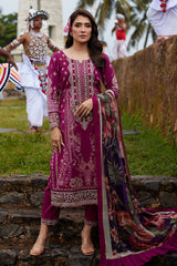 Saffira By Gulaal Unstitched 3 Piece Luxury Lawn Suit-Aria