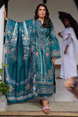 Saffira By Gulaal Unstitched 3 Piece Luxury Lawn Suit-Camila