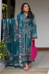 Saffira By Gulaal Unstitched 3 Piece Luxury Lawn Suit-Camila