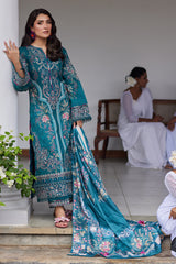 Saffira By Gulaal Unstitched 3 Piece Luxury Lawn Suit-Camila