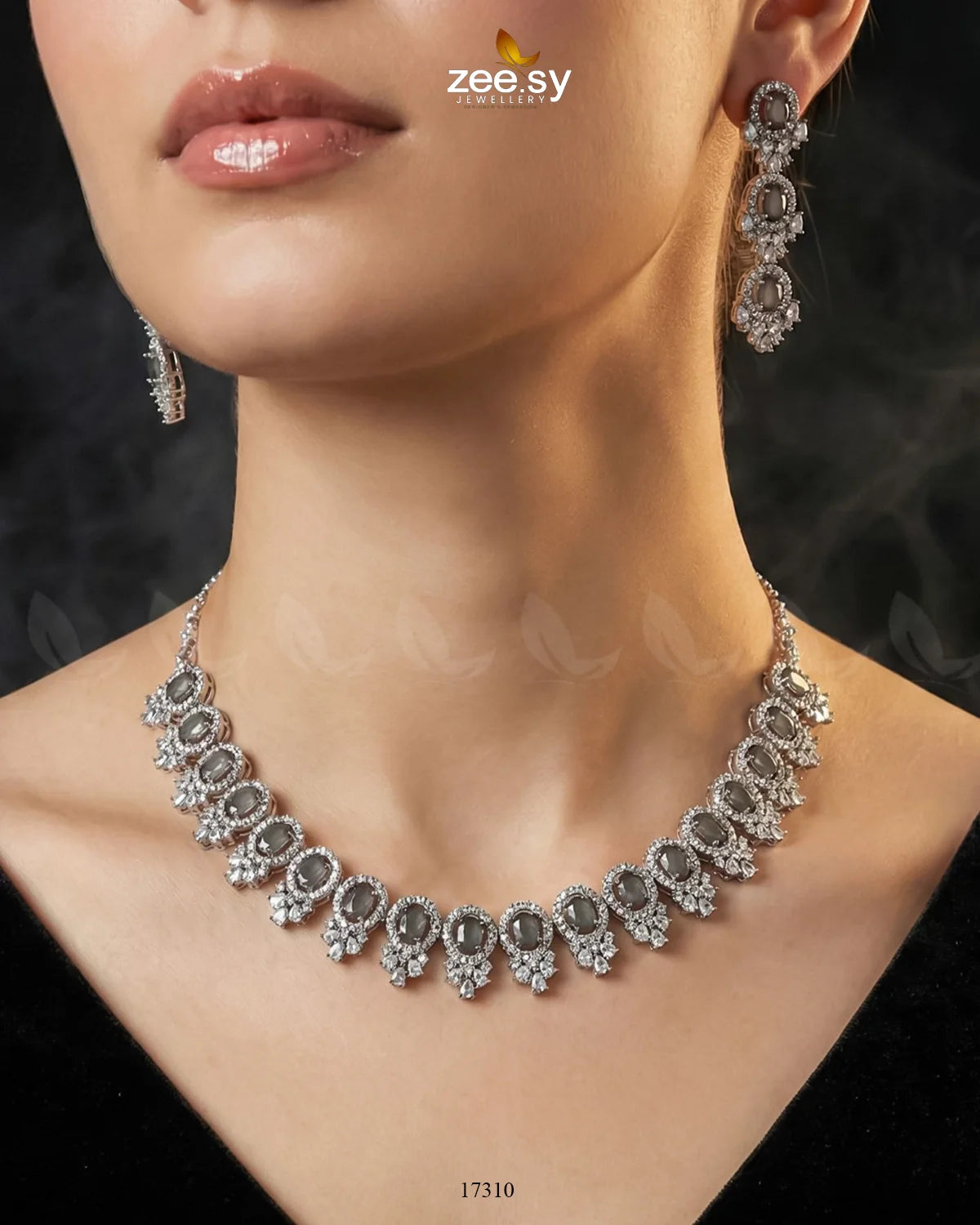 Embellished Necklace - Zeesy Jewellery