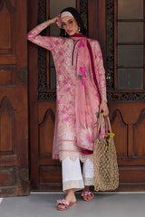 Saffira By Gulaal Unstitched 3 Piece Luxury Lawn Suit-Mila
