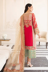 Mashal E Mahtaab by Serene Premium Unstitched 3 Piece Formal Suit-S-1056