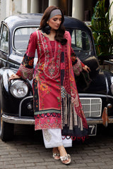 Saffira By Gulaal Unstitched 3 Piece Luxury Lawn Suit-Amelia