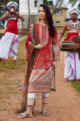 Saffira By Gulaal Unstitched 3 Piece Luxury Lawn Suit-Zhuri