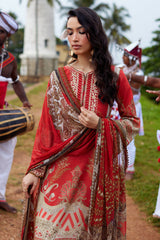 Saffira By Gulaal Unstitched 3 Piece Luxury Lawn Suit-Zhuri