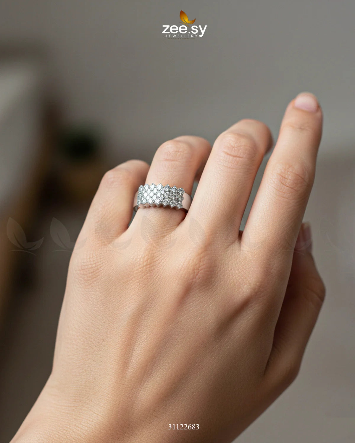 Artisan Geometric Band Ring - Zeesy Jewellery