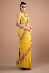 Lumiere By Imrozia Serene Stitched 3 Piece Formals Collection'2025-S.S 02 Lustrous Gold