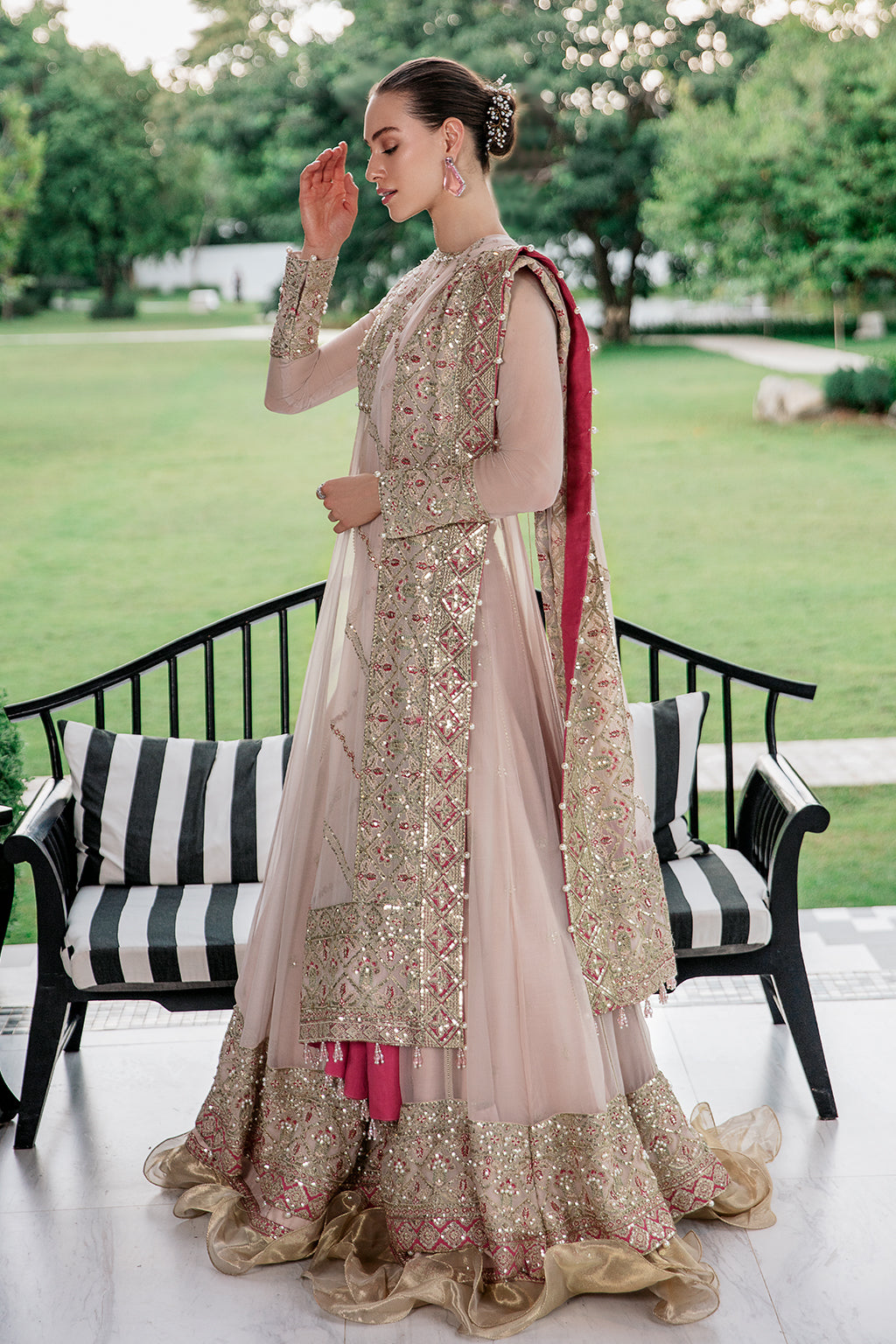 Fleurie By Meeral Unstitched 3 Piece Formals Collection'2025-VOILA