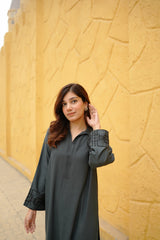 Tiraz Stitched 2 Piece Winter Suit-Yasna