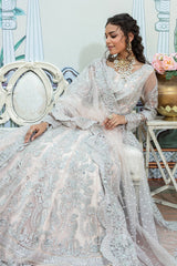 Mehram by Serene Unstitched 3 Piece Brides Suit-SB-10-Fakhta