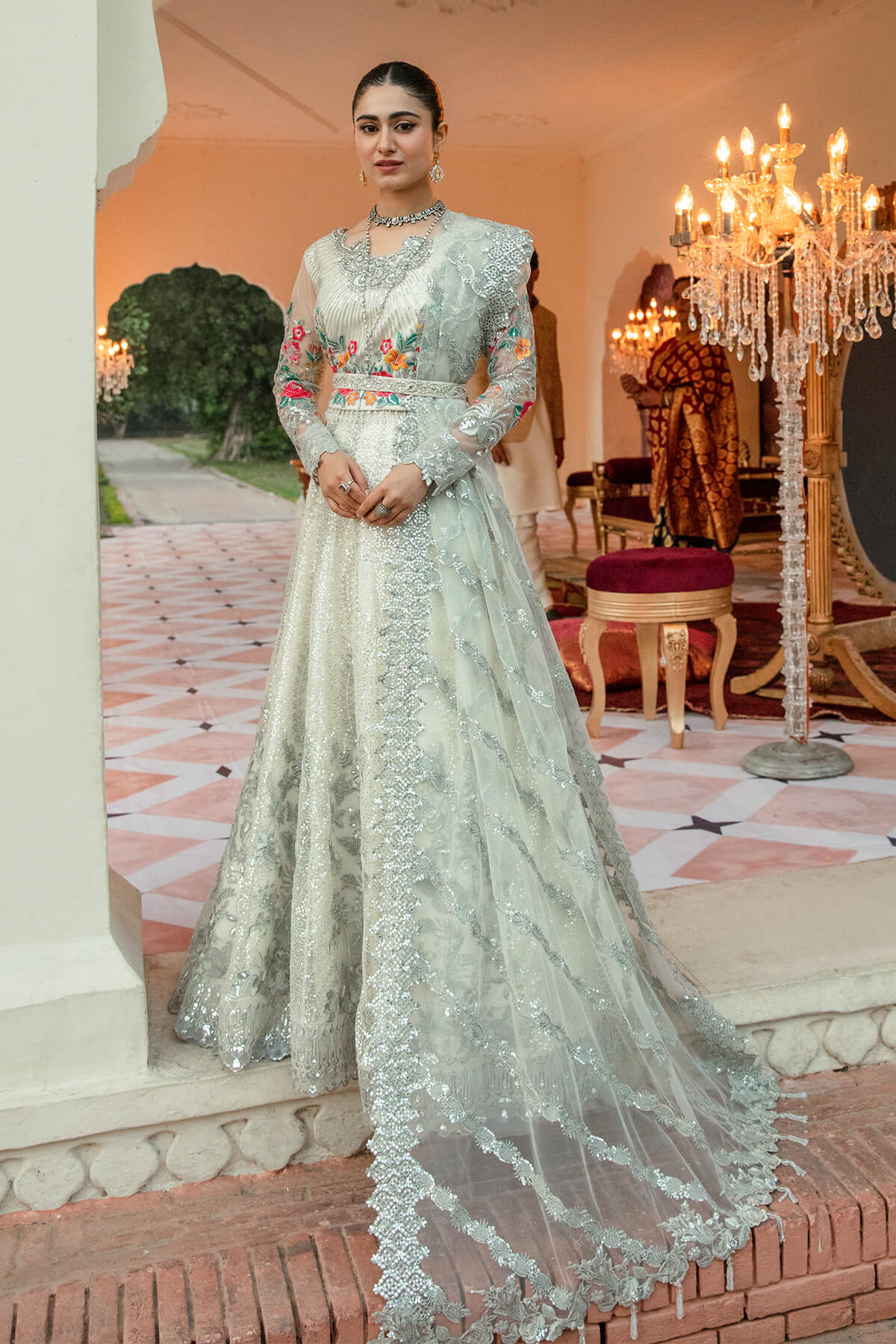 Imrozia Serene Unstitched 3 Piece Bridal Formals Collection'2025-SB-13 Mehram