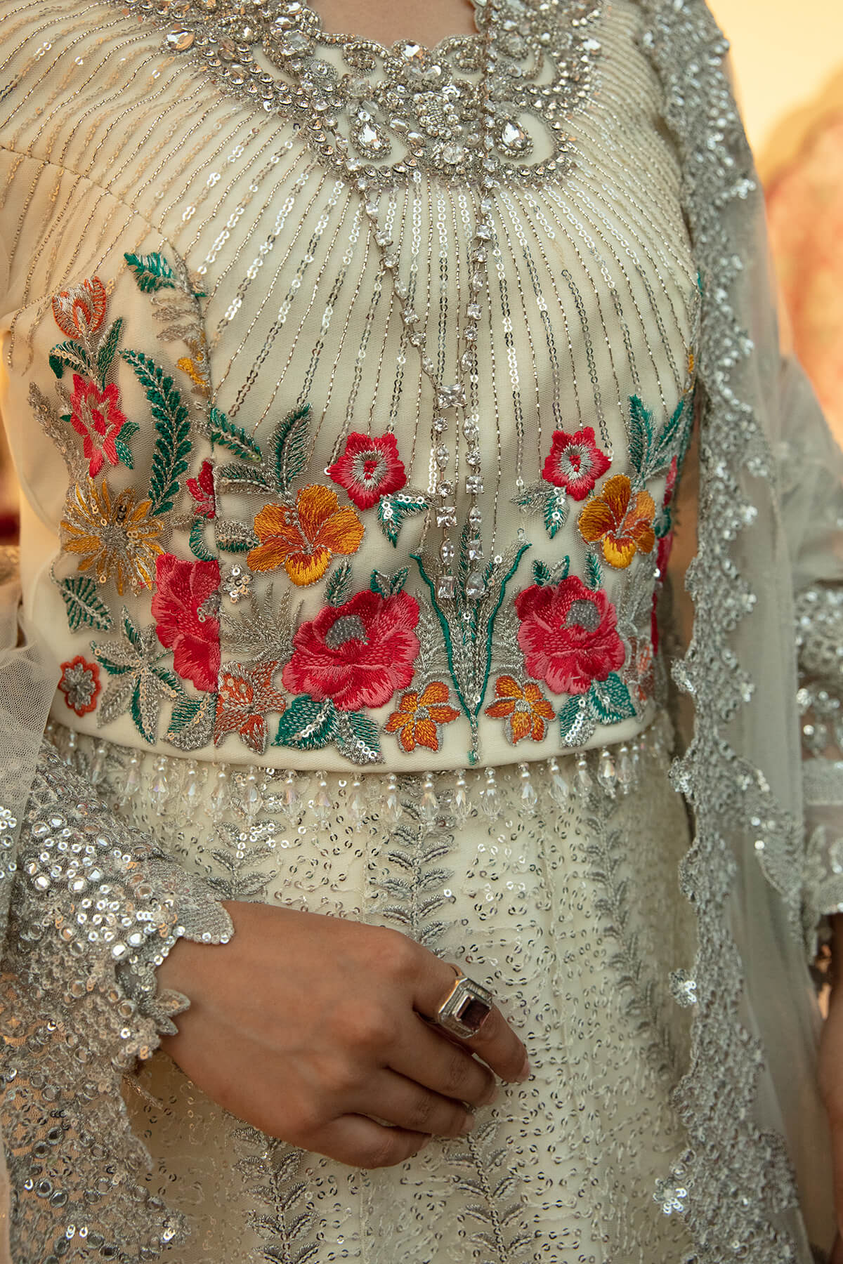 Imrozia Serene Unstitched 3 Piece Bridal Formals Collection'2025-SB-13 Mehram