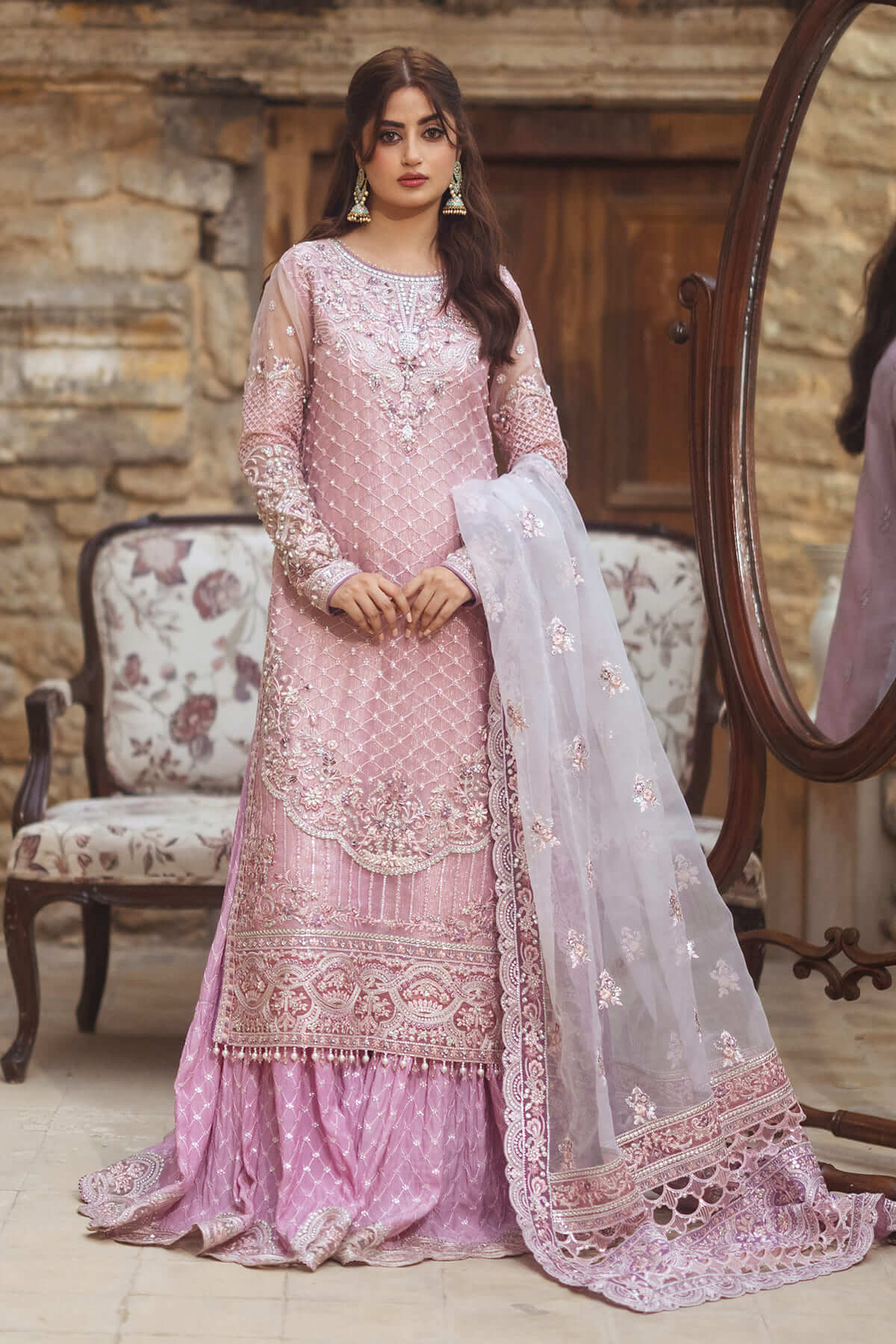 Imrozia Serene Unstitched 3 Piece Formals Collection'2025-SB-31 Naqsh