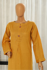 HZ Basics Stitched 2 Piece Solids Twinset Vol-01 Suit-SDJ-3P-M02-Mustard