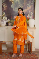 Tawakal Closet Stitched 3 Piece Summer Suit-SEHRISH B