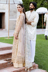 Mehfil Shagna by Ramsha Unstitched 3 Piece Festive Formals Suit-SF-05-Sundal