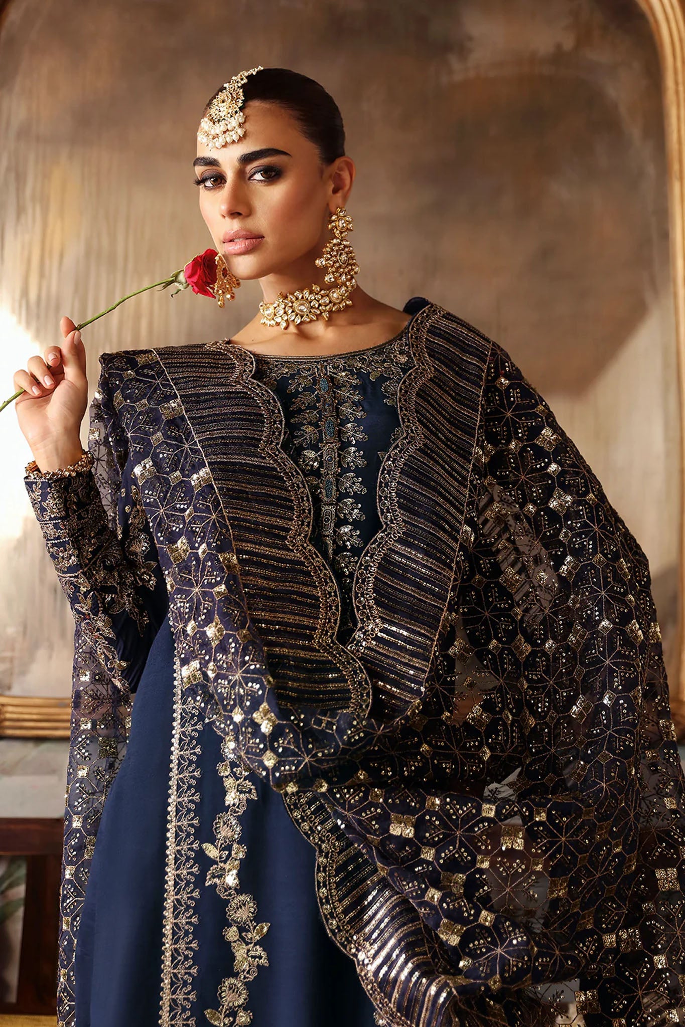 Shagna by Ramsha Unstitched 3 Piece Premium Raw Silk Collection'2025-S-01-Naghma