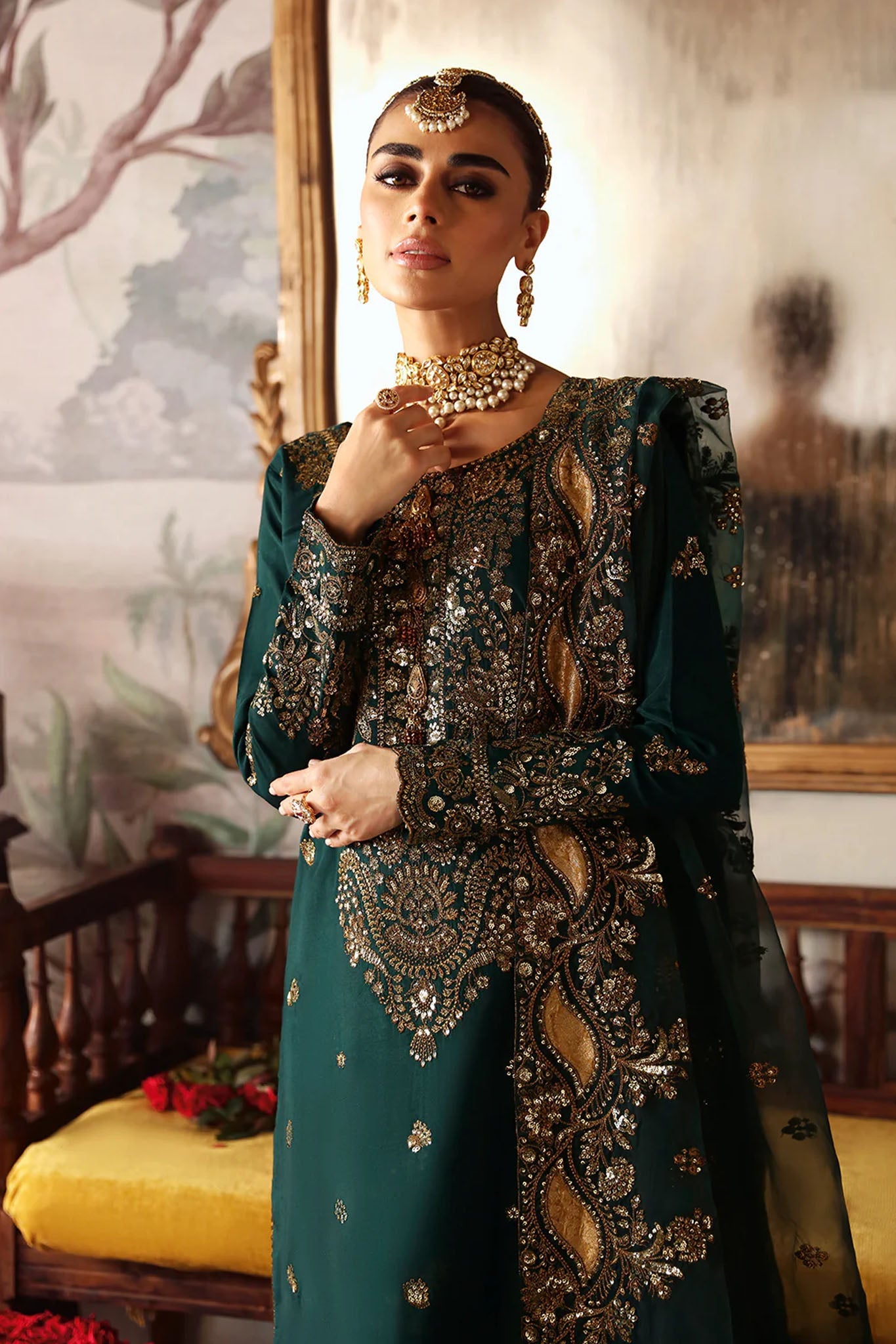 Shagna by Ramsha Unstitched 3 Piece Premium Raw Silk Collection'2025-S-03-Zaib