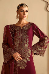 Shagna by Ramsha Unstitched 3 Piece Premium Raw Silk Collection'2025-S-04-Roshan