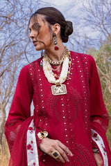 Saira Shakira Unstitched 3 Piece Luxury Lawn Suit-SHAMS-A