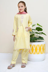 Bari Eid By Shanzey Stitched 3 Piece Emb Cotton Edit Collection'2024-SHK-2502