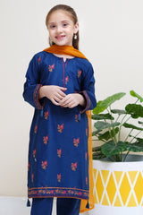 Shanzey Stitched 3 Piece Festive Emb Cotton Vol-02 Suit-SHK-2511