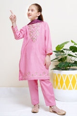 Shanzey Stitched 3 Piece Festive Emb Cotton Vol-02 Suit-SHK-2513