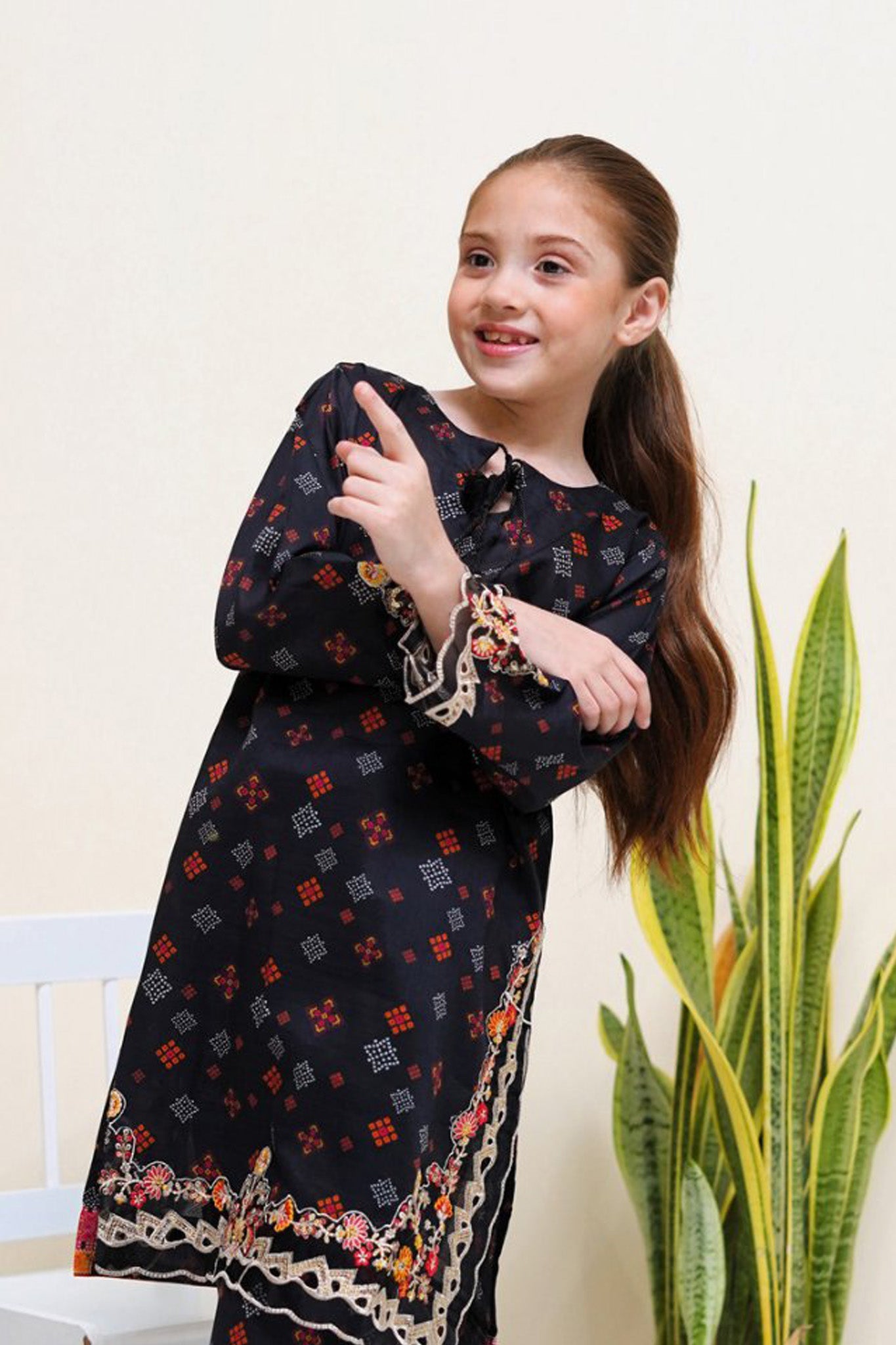 Shanzey Kids Stitched 2 Piece Co Ords Eid Lawn Collection'2024-SHK-2705