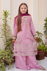 Shanzey Stitched 3 Piece Meethi Eid Formal Edit 1 Suit-SHK-3805-Mauve