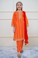 Twinkle Stitches By Shanzey Stitched 3 Piece Emb Lawn Suit-SHK-4411