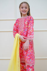 Twinkle Stitches By Shanzey Stitched 3 Piece Emb Lawn Suit-SHK-4413