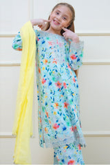 Twinkle Stitches By Shanzey Stitched 3 Piece Emb Lawn Suit-SHK-4414