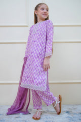 Twinkle Stitches By Shanzey Stitched 3 Piece Emb Lawn Suit-SHK-4416