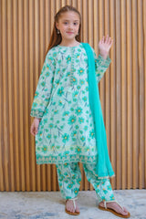 Shanzey Stitched 3 Piece Lawn Farshi Edit Suit-SHK-4422
