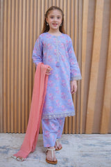 Shanzey Stitched 3 Piece Lawn Farshi Edit Suit-SHK-4424