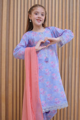 Shanzey Stitched 3 Piece Lawn Farshi Edit Suit-SHK-4424
