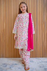 Shanzey Stitched 3 Piece Lawn Farshi Edit Suit-SHK-4425